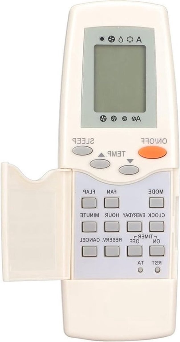 Vervangende Afstandsbediening voor Airconditioning - Compatibel met RFL-0601, KFL-0301E en KF(R)-0199G, Ideaal voor Thuisgebruik en Energiezuinig Koelen