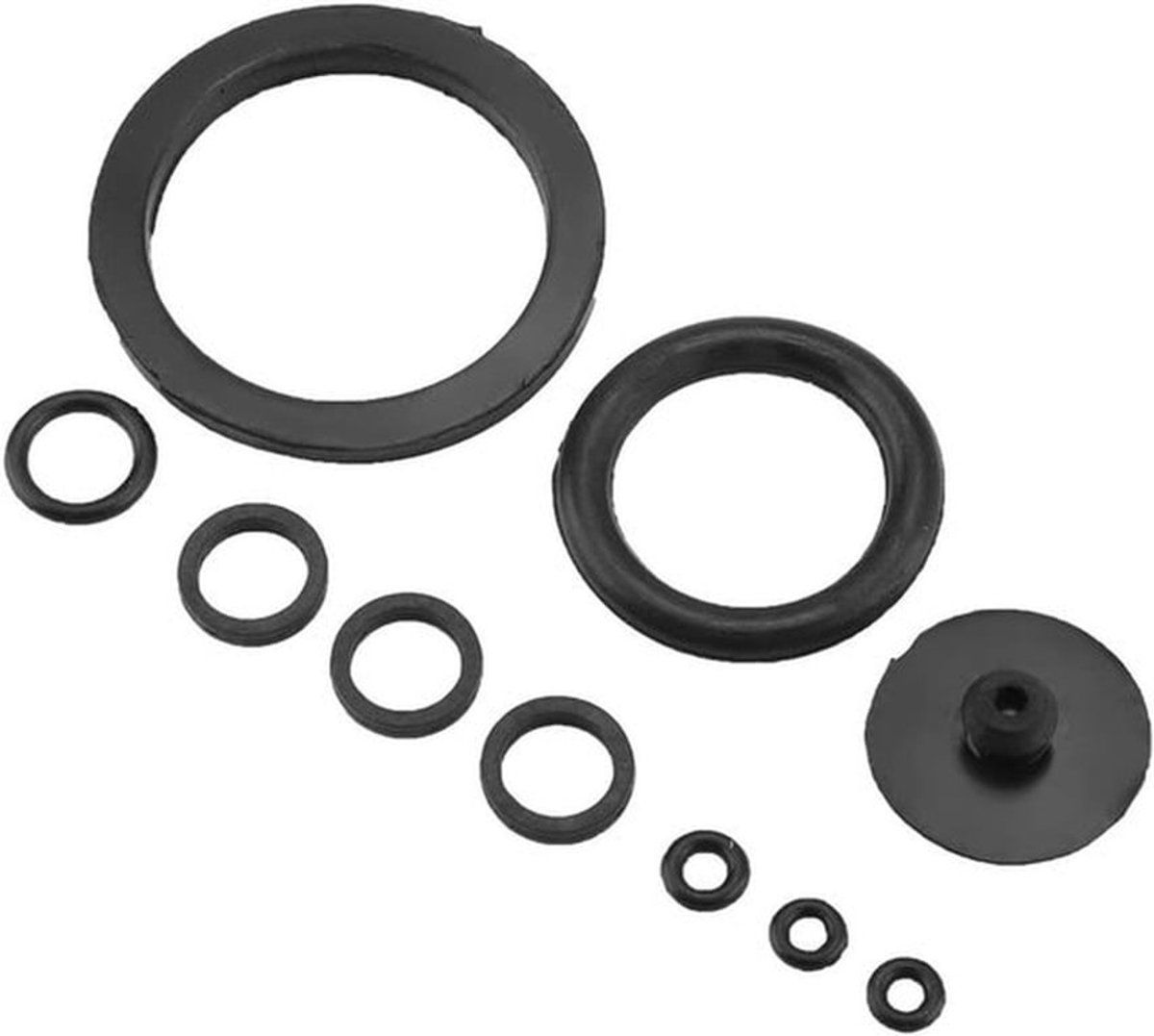 Set van 10 Duurzame Rubber O-ringen voor Tuinspuiters - Essentiële Accessoires voor Waterdichte Afdichting en Onderhoud