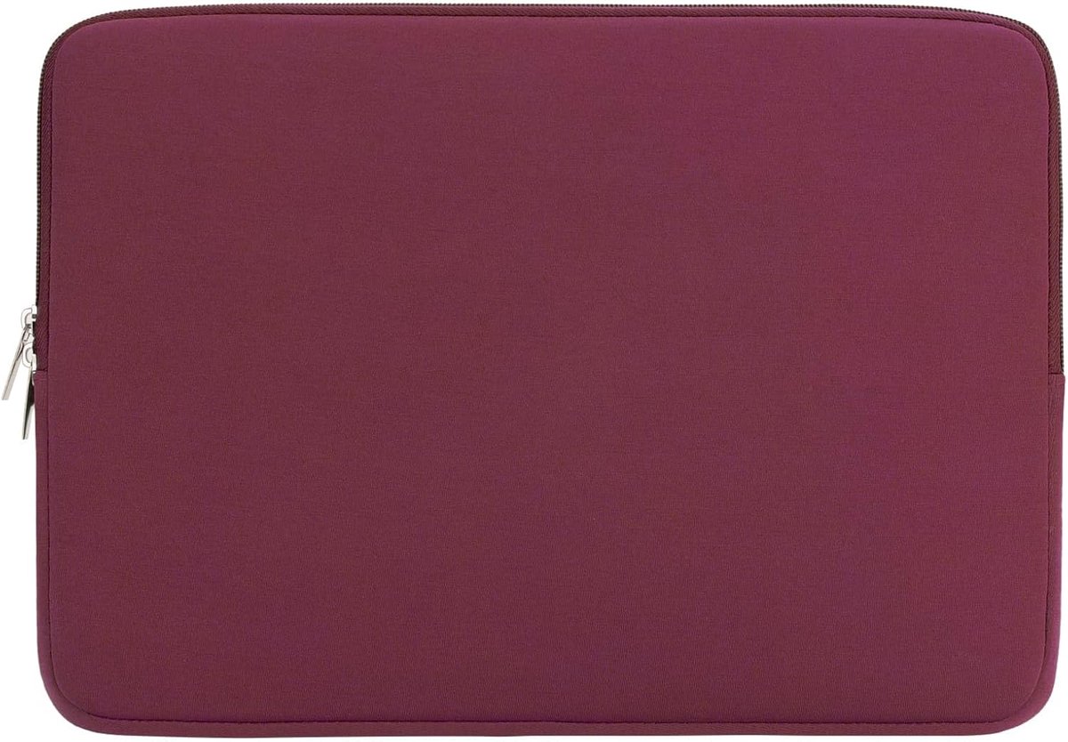 SnelShoppen - 16 Inch Laptop Beschermhoes voor MacBook Pro A2141 A2485 - Rood - Waterdicht, Schokbestendig, Lichtgewicht, Ideaal voor Thuis en Op Reis