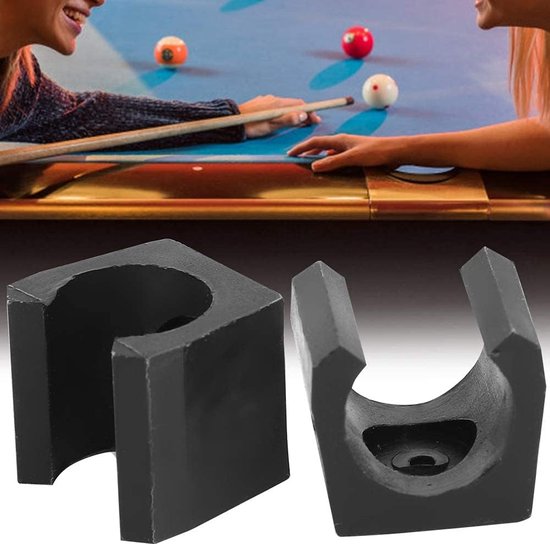 SnelShoppen - Pool Sticks Houder Snooker Cue Locating Clip Houder Billiards Accessoires voor Pool Bars Clubs en Billiards Spelers van Snelshoppen — afbeelding 2