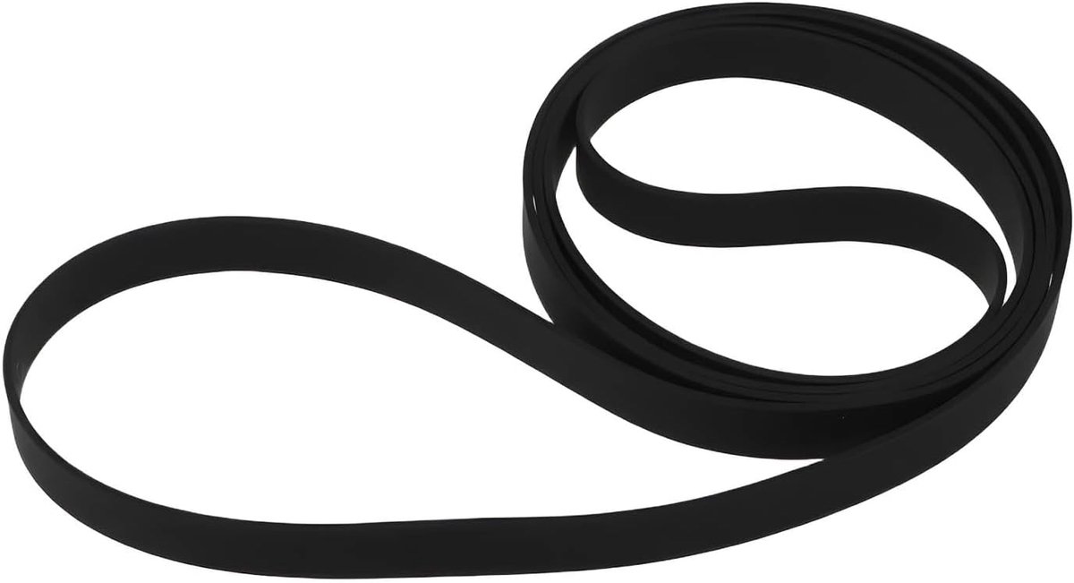 SnelShoppen - Old Fashioned Platenspeler Aandrijfriem 622.3 x 5.08 x 0.58 mm, Geschikt voor Vintage Vinyl Spelers, Hoog Elastisch Rubber, 310 mm Opgev
