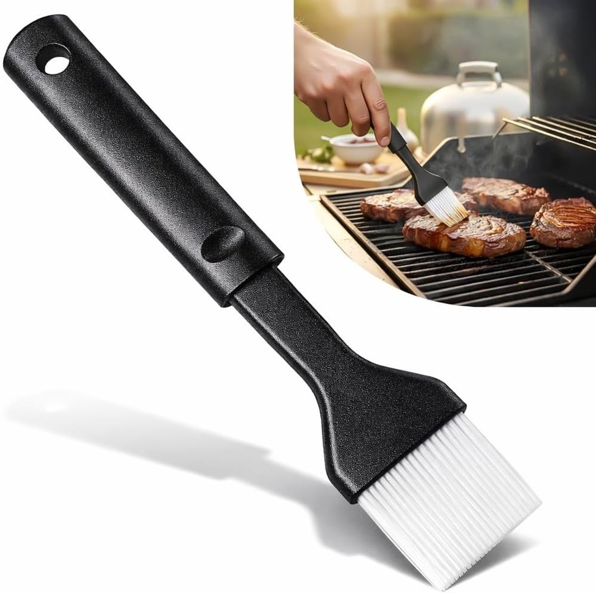 Professionele Siliconen Bakkwasten voor Koken, Bakken, BBQ en Afwerking - Hittebestendig en Duurzaam