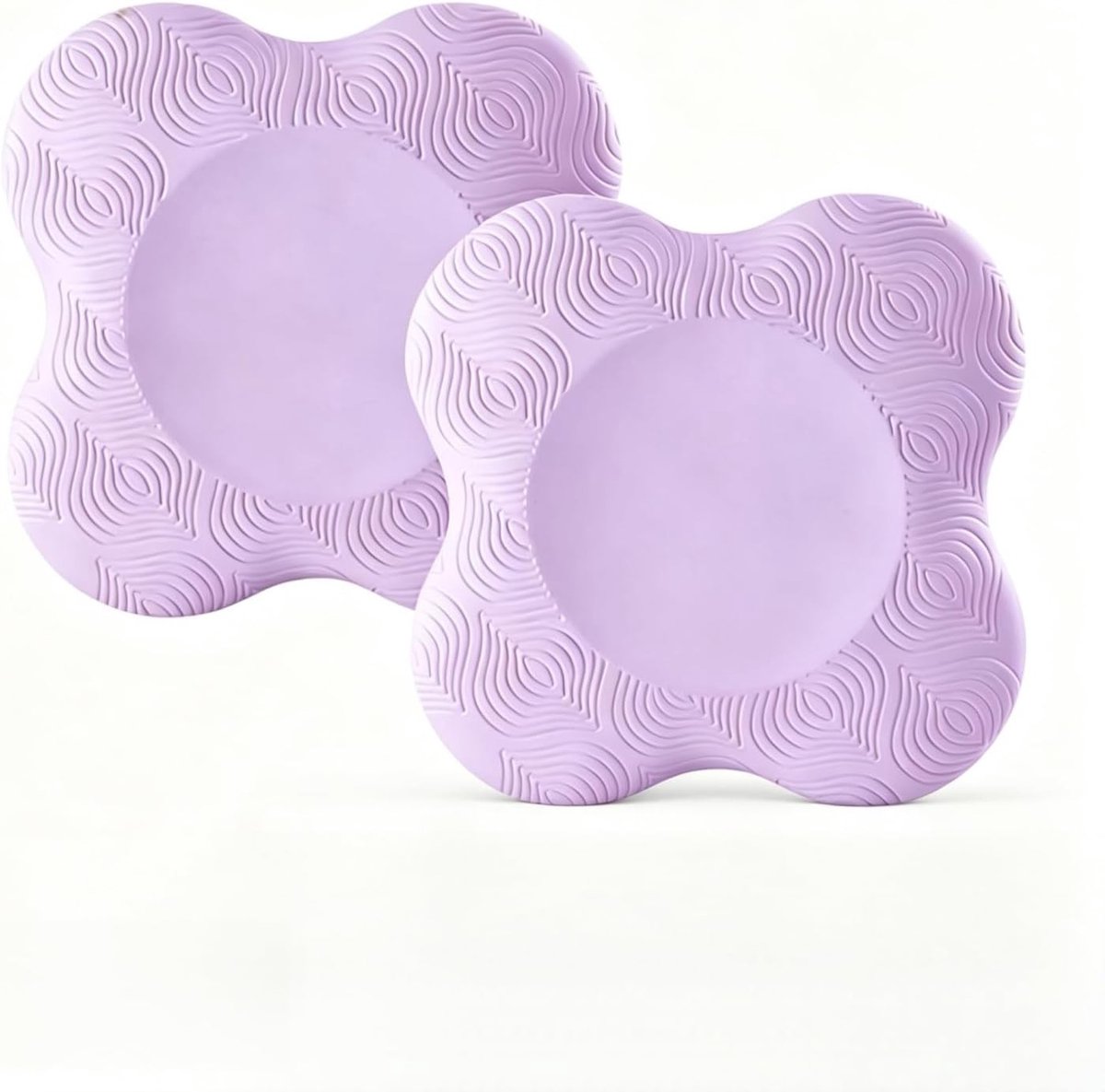 Set van 2 antislip yogakussens voor kniebescherming, ideaal voor yoga, pilates en fitness, slijtvast en comfortabel