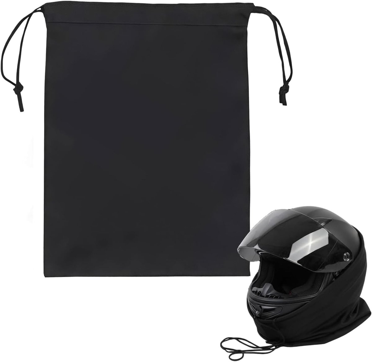 Opbergtas voor Motorhelm met Trekkoord – Universele Beschermhoes voor Motor, Fiets en Ski – Lichtgewicht en Duurzaam Oxford Materiaal voor Buitengebruik