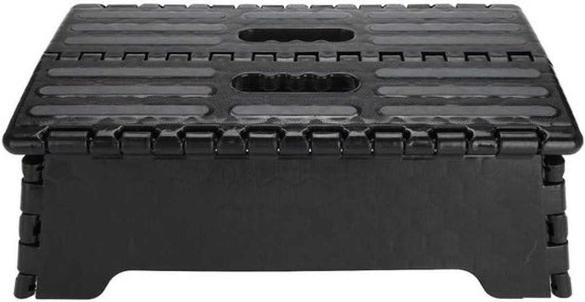 Draagbare en opvouwbare trapsteiger voor ouderen en zwangeren, ideaal voor badkamer en reizen, maximale belasting tot 136 kg, 38 x 22 x 13 cm