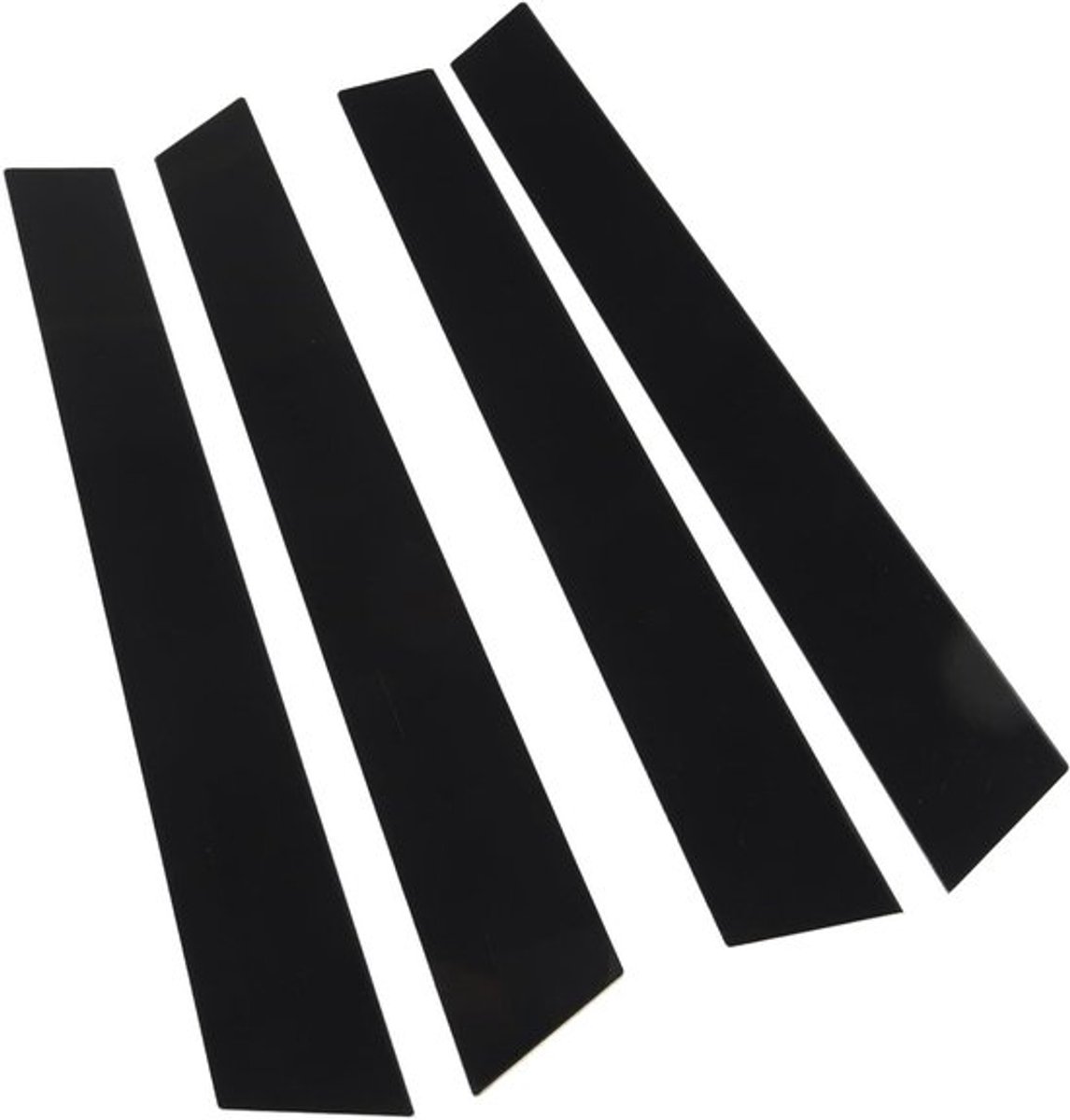 B-pilaren afdekkingen voor Panamera 970 (2009-2016) - Set van 4 stuks, Vervangingsonderdelen voor Deur en Ruit, Hoogwaardige exterieuraccessoires