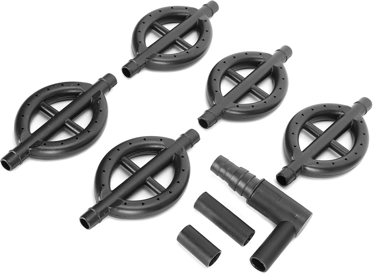 SnelShoppen - Aquariumfilter Rainbeam Aquarium Afvoerpijp Watercirculatie Drip Tube Sprayer Pipe Zwart Professionele Accessoires voor Gezonde Visomgev