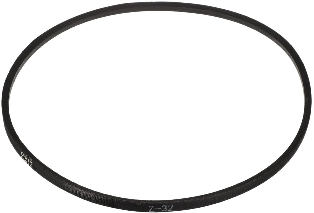 SnelShoppen - V-snaar type Z-32 820 mm rubberen aandrijfriem met hoge temperatuur- en slijtvastheid, 10 mm dik, ideaal voor diverse toepassingen