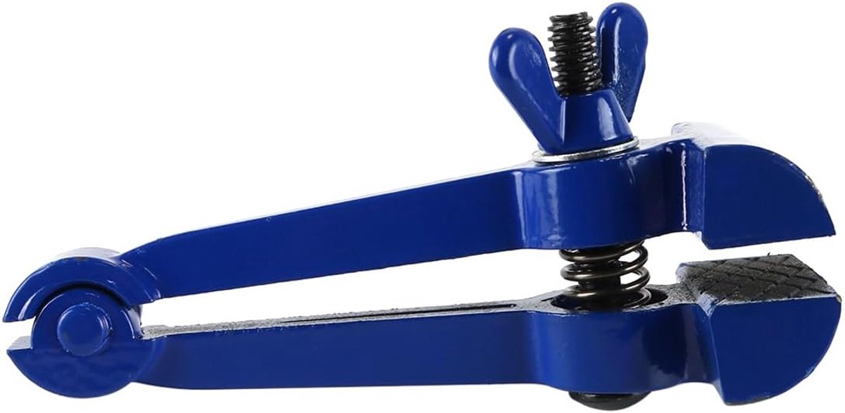SnelShoppen - 50mm Mini Handvise van Koolstofstaal, Verstelbare Klem voor Sieradenbewerking, Modelbouw, Draagbare Werkplaatsvice met Antislip Tanden