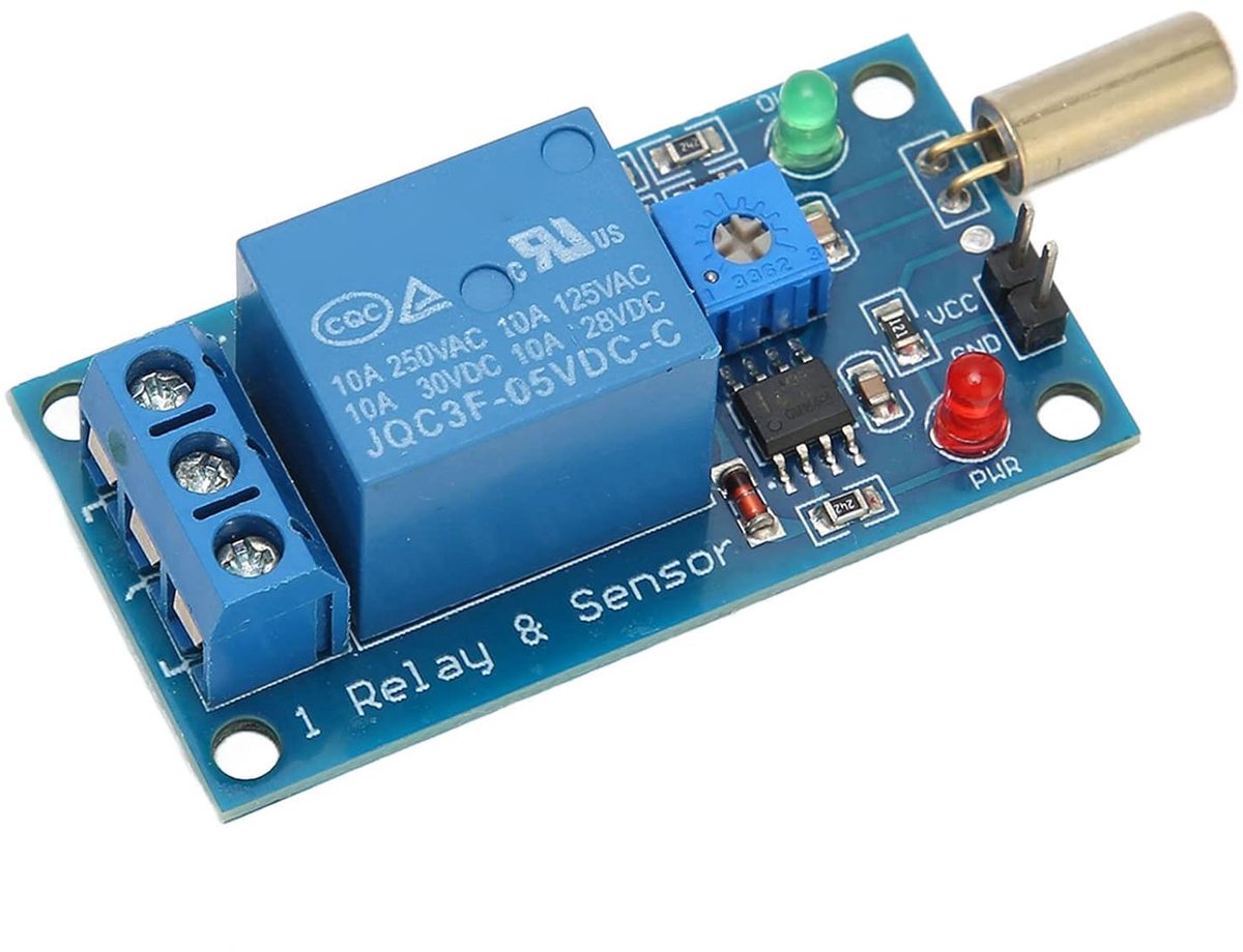SnelShoppen - Geavanceerde Kantelsensor Module met Gevoeligheid 45/90 Graden Alarm voor Verbeterde Beveiliging van Waardevolle Apparaten