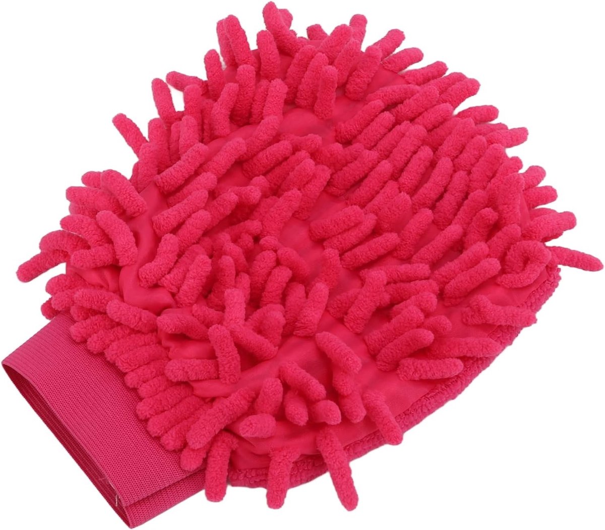 Zachte Chenille Wasmit voor Auto's, Dubbelzijdige Schoonmaakhandschoen voor Krassenvrije Reiniging van Voertuigen, Perfect voor Autowas en Detailing