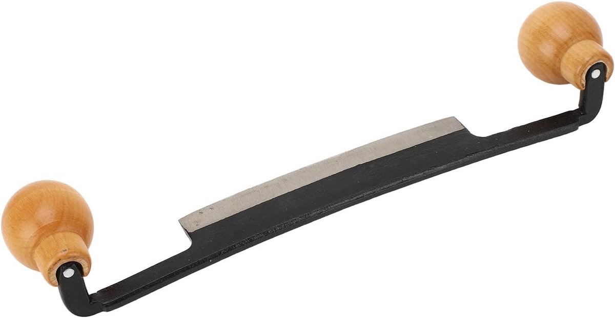 SnelShoppen - Rechtse Trekmes Houtbewerking Gereedschap Dubbele Antislip Houten Handgreep Tungsten Staal Scherp Mes Trekmes Ontschorsing Handgereedsch