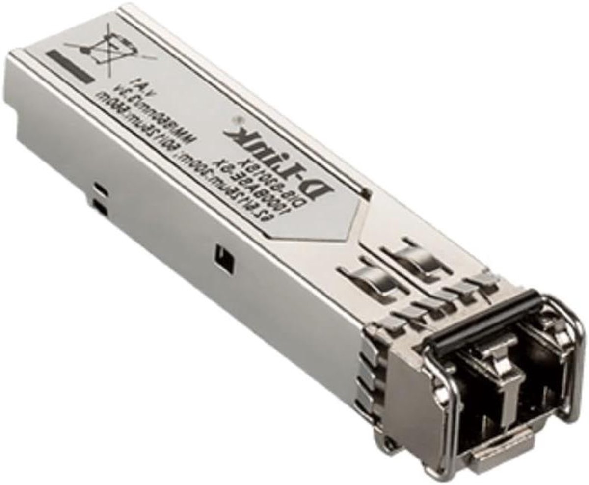 SFP Module - Netwerk Transceiver - Netwerk Uitbreiding - Multi-modus LC - 550 m - Silver