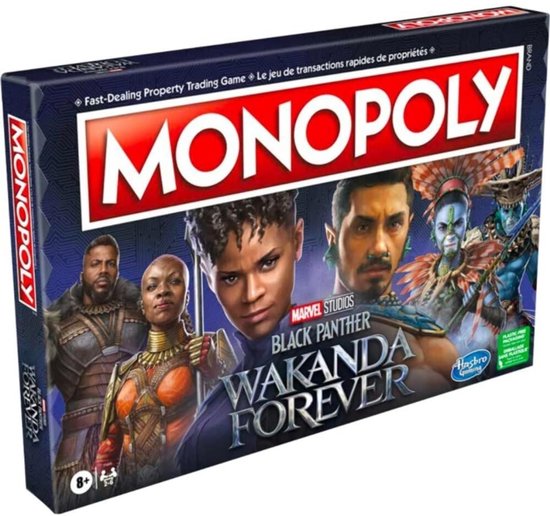 Monopoly Marvel Studios Black Panther Wakanda Forever