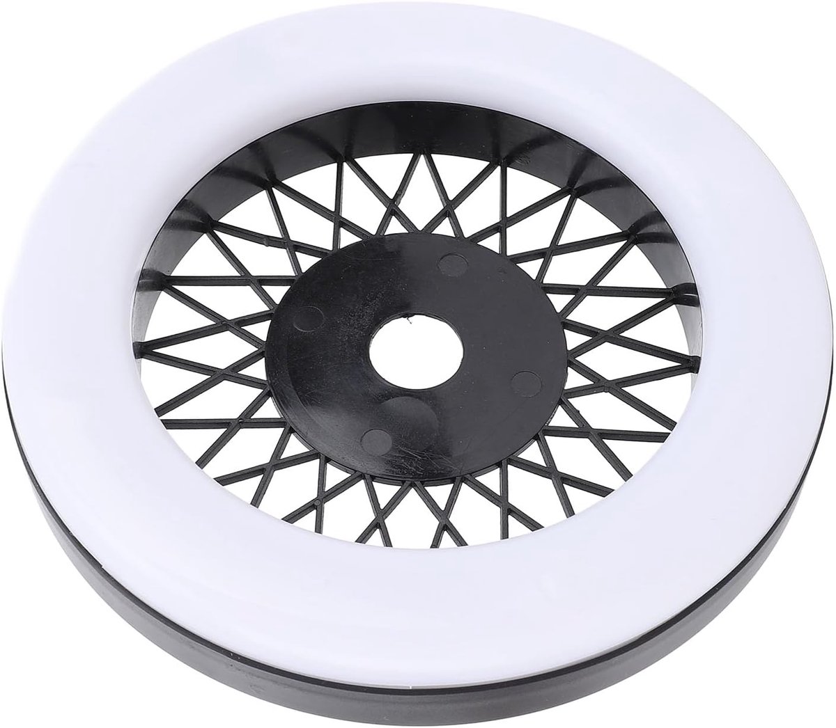 SnelShoppen - Hookah LED Licht, RGB 16 Kleuren Waterpijp LED Ring Licht met Afstandsbediening, Ronde Lamp Paneel voor Hookah, Perfecte Verlichting voo