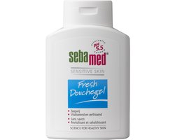 Sebamed Fresh Douchegel - Zeepvrij - Vitaliserend en verfrissend - Met aminozuren en allantoïne - Beschermt tegen uitdroging - Douchemiddel - 200 ml