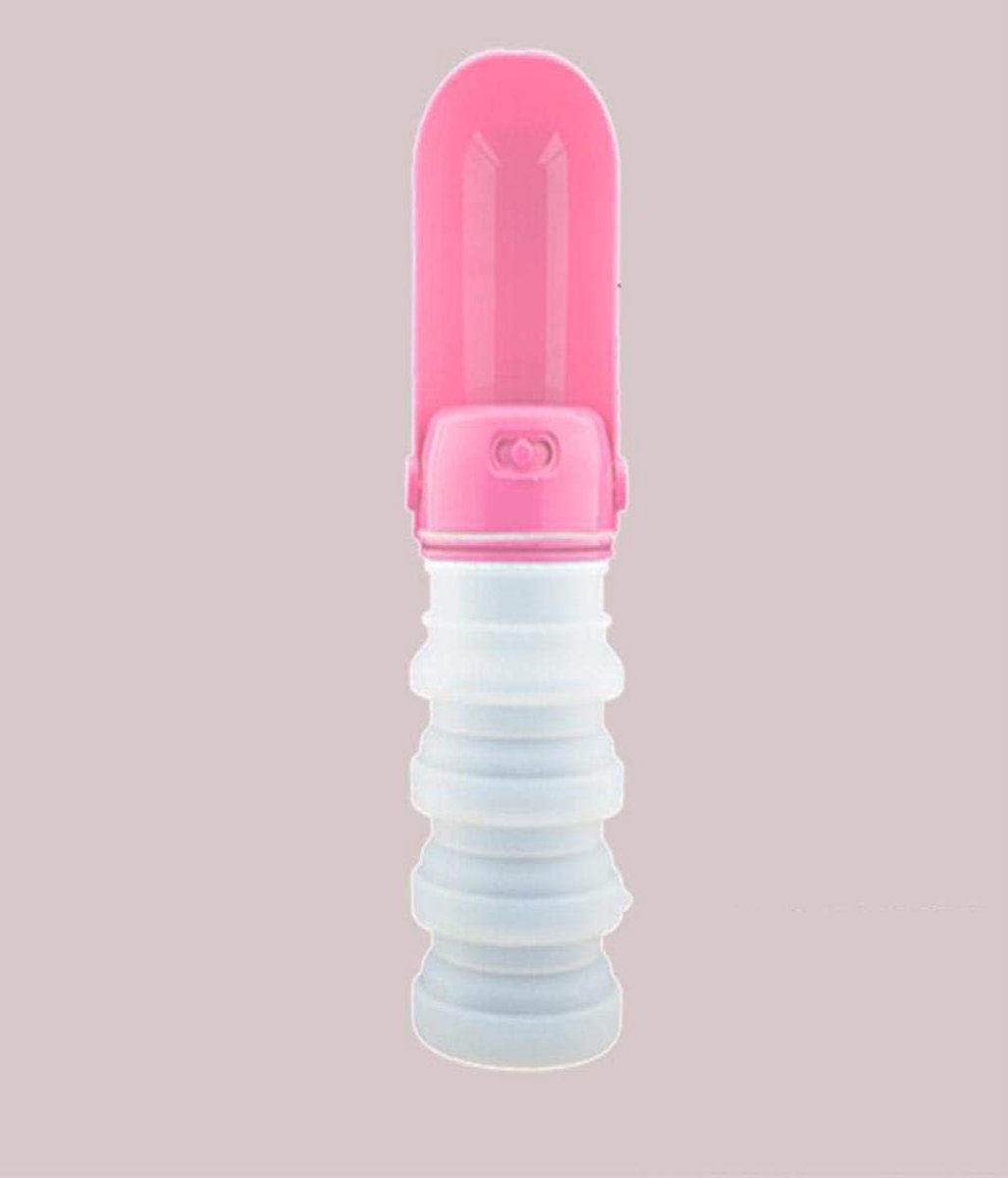 SnelShoppen - Draagbare Honden Drinkfles, Antibacteriële Waterdispenser voor Huisdieren, Lekvrije Reisdrinkfles voor Honden en Katten, Ideaal voor Bui