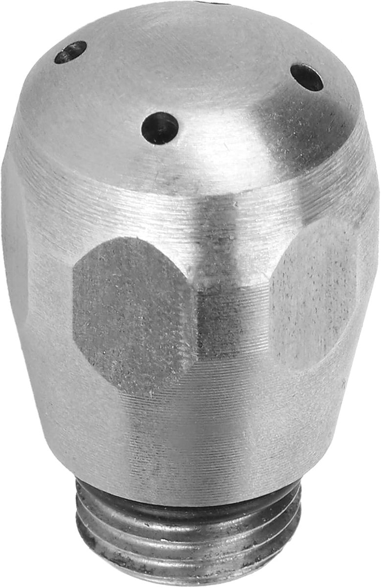 SnelShoppen - Coffee Maker Steam Nozzle - Universele RVS Vervangingsaccessoire - 4-Gaten Melk Schuim Spuit voor Koffie - Herbruikbaar en Duurzaam - Pe