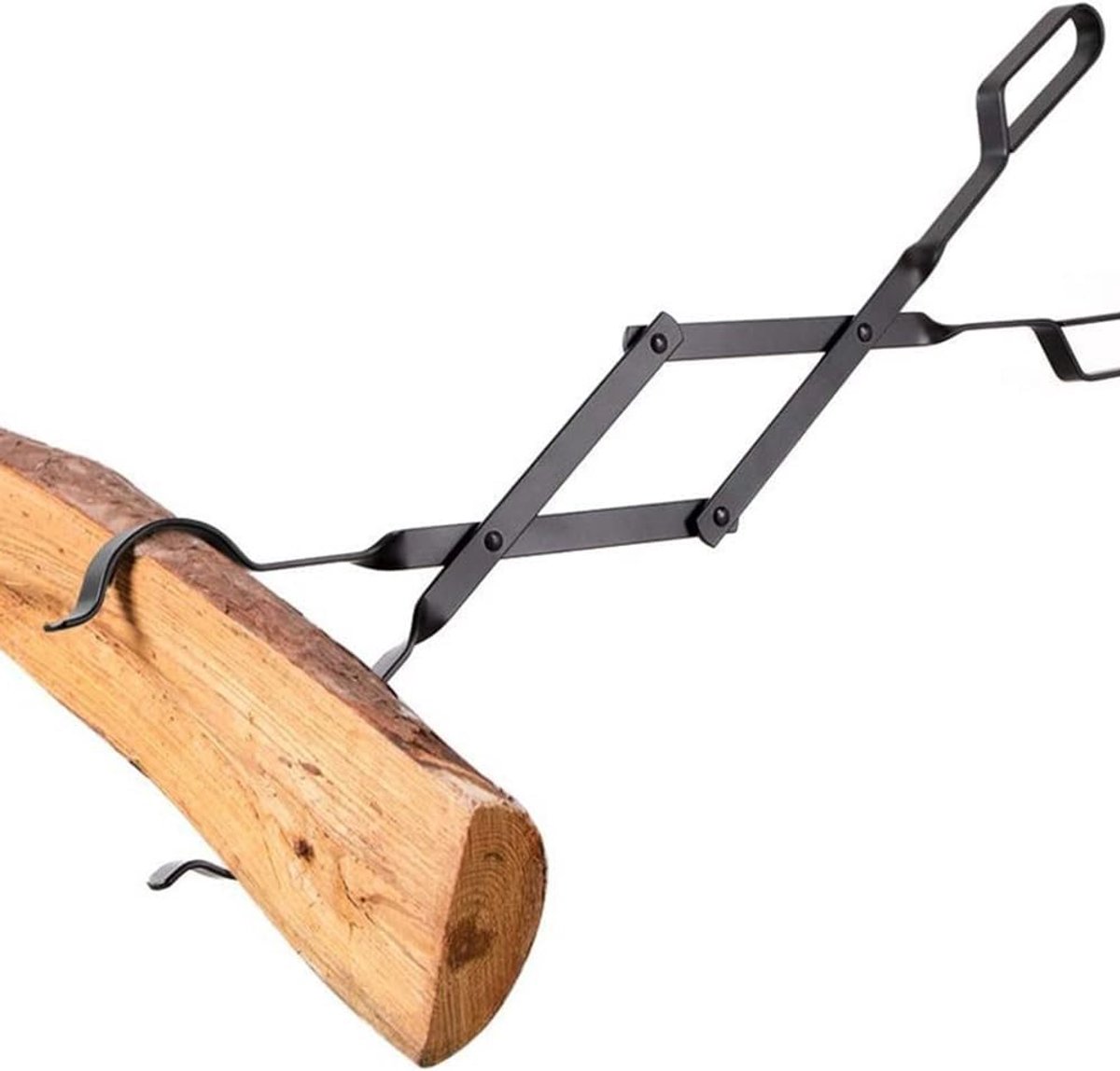 SnelShoppen - Premium Haard Gereedschap Set - Vuurhaak Set - 26 Inch - Robuust Gietijzer - Roestbestendig - Voor Buiten - Veilig en Eenvoudig Vuurbehe