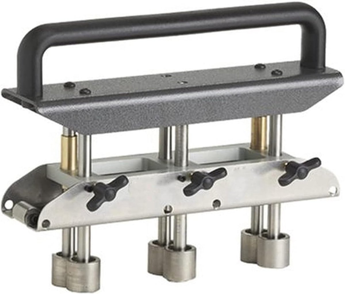 SnelShoppen - 3 Station Edge Roller Bender Voor Boren van Metalen Daken - Handgereedschap voor Het Vouwen van Metalen Platen 0-90 Graden met Aluminium