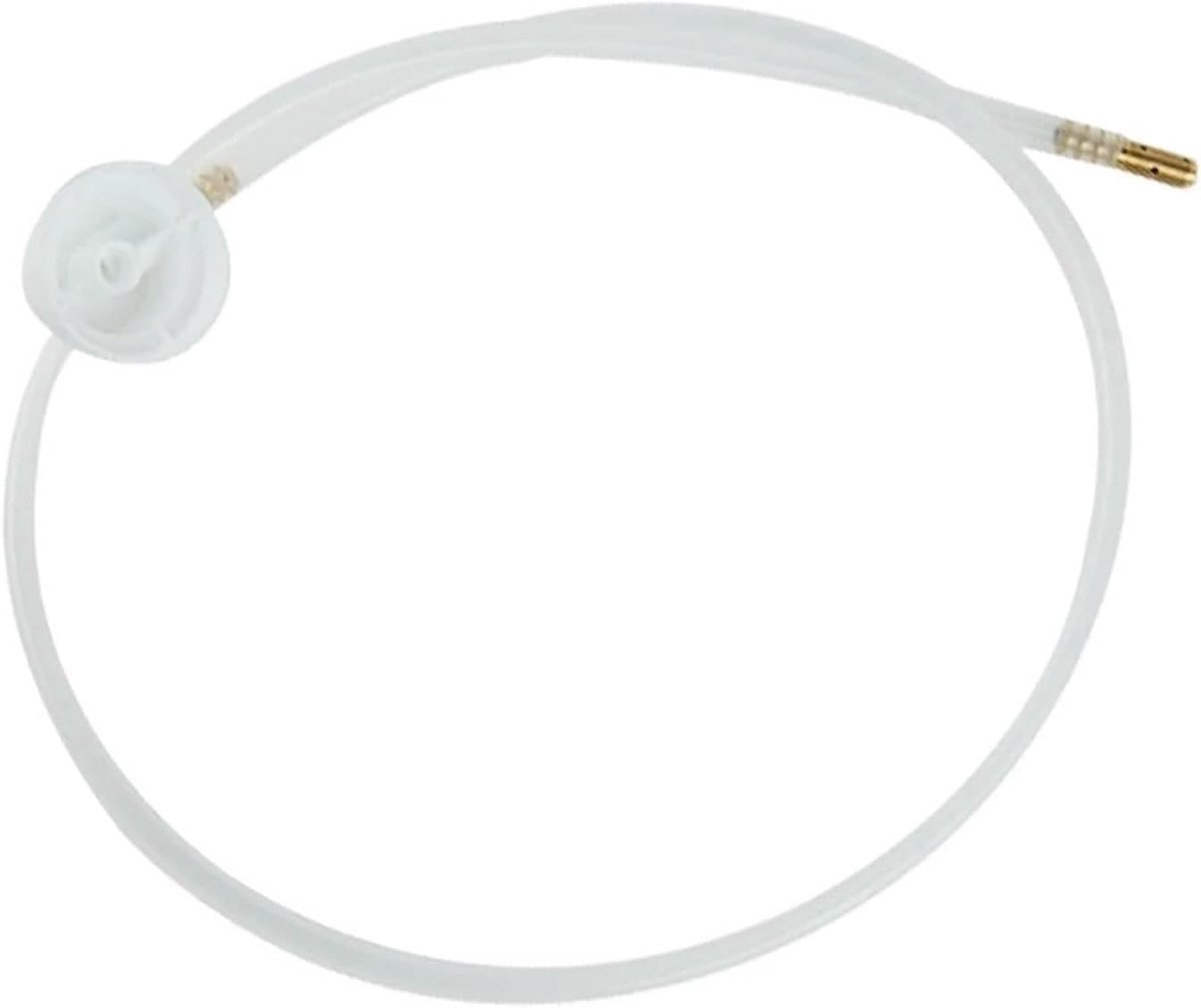 Set van 2 roestvrijstalen spuitmonden met 360 graden slang, universele spuitkop accessoires voor autolak, precisiespuitmond van 4.5 mm en spuitfilmtechnologie voor verf en autoreparatie