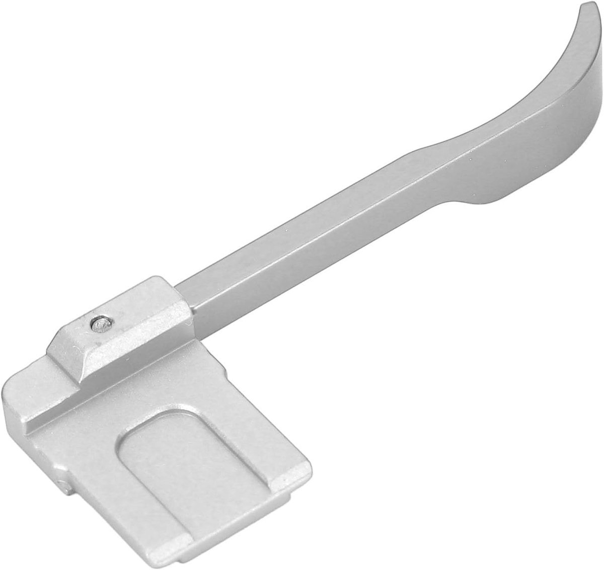 SnelShoppen - Thumb Grip voor A6700 Camera's, Metalen Duimsteun, Handgreep, Hot Shoe Thumb Grip, Voor Stabiele en Veilige Grip (ZILVER)