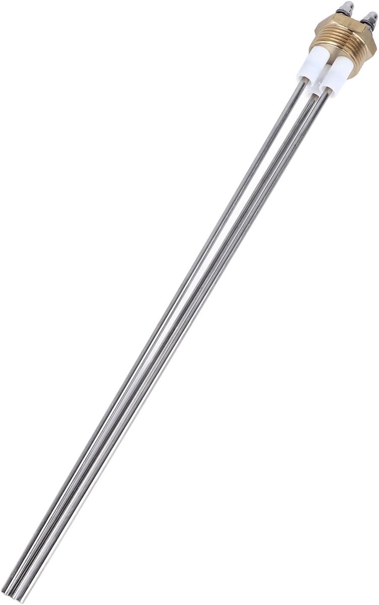 SnelShoppen - Boiler Water Level Probe Sensor 3 Pin, Vloeistofniveau Detector voor Stoomketel, PTFE Messing RVS Elektrode Stang, Waterniveau Sensor vo