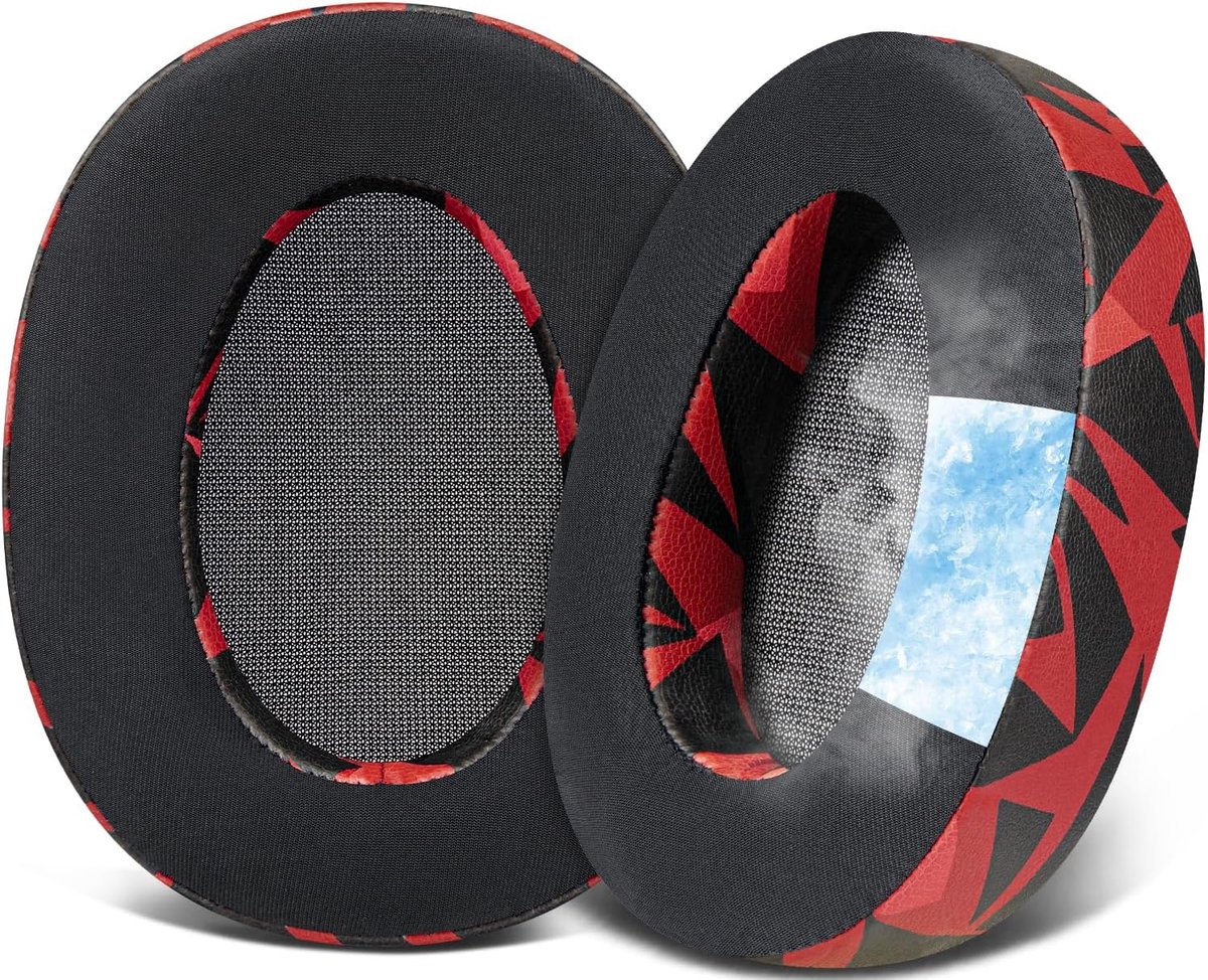 SnelShoppen - Vervangende Oorkussens met Koel Gel voor Noise-Cancelling Over-Ear Hoofdtelefoons, Comfortabele Earpads met Ademend IJszijde, Ideaal voo