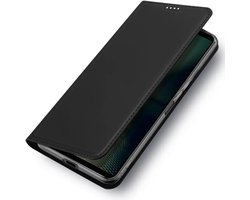 Dux Ducis Skin Pro Hoesje Geschikt voor Sony Xperia 1 VII | Book Case met Pasjeshouder | Portemonnee | Standaard | Zwart