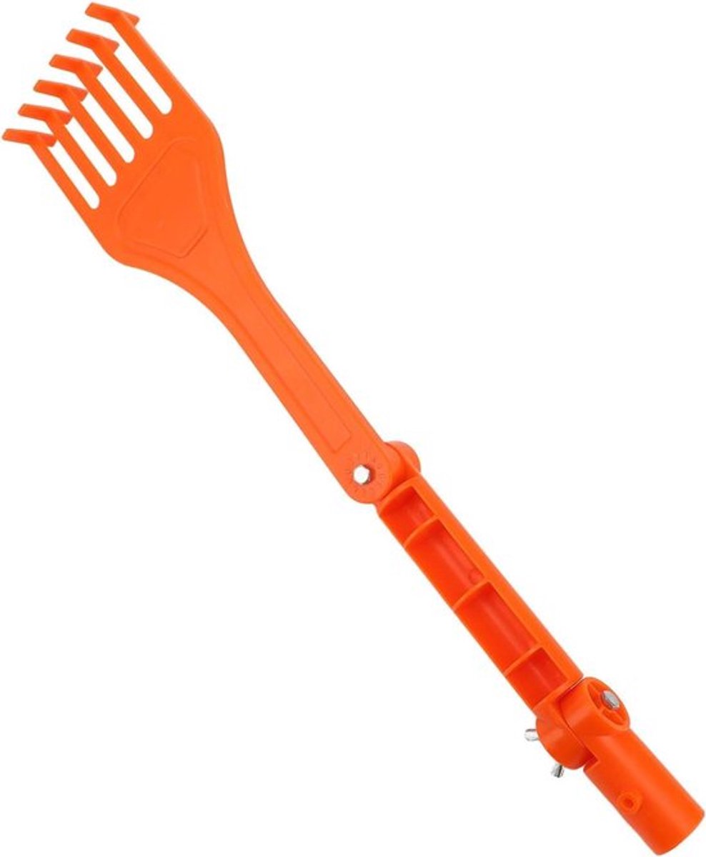 Handhark met draaibare handgreep - kleine bladeren - tuinieren - ABS - mini-tuinblad - ideaal voor cultivatie - vegen - binnenplaats - bloembedden - gazon - perk - gras - struik - dakgoot - geschikt voor alle tuinwerkzaamheden - groenachtig model