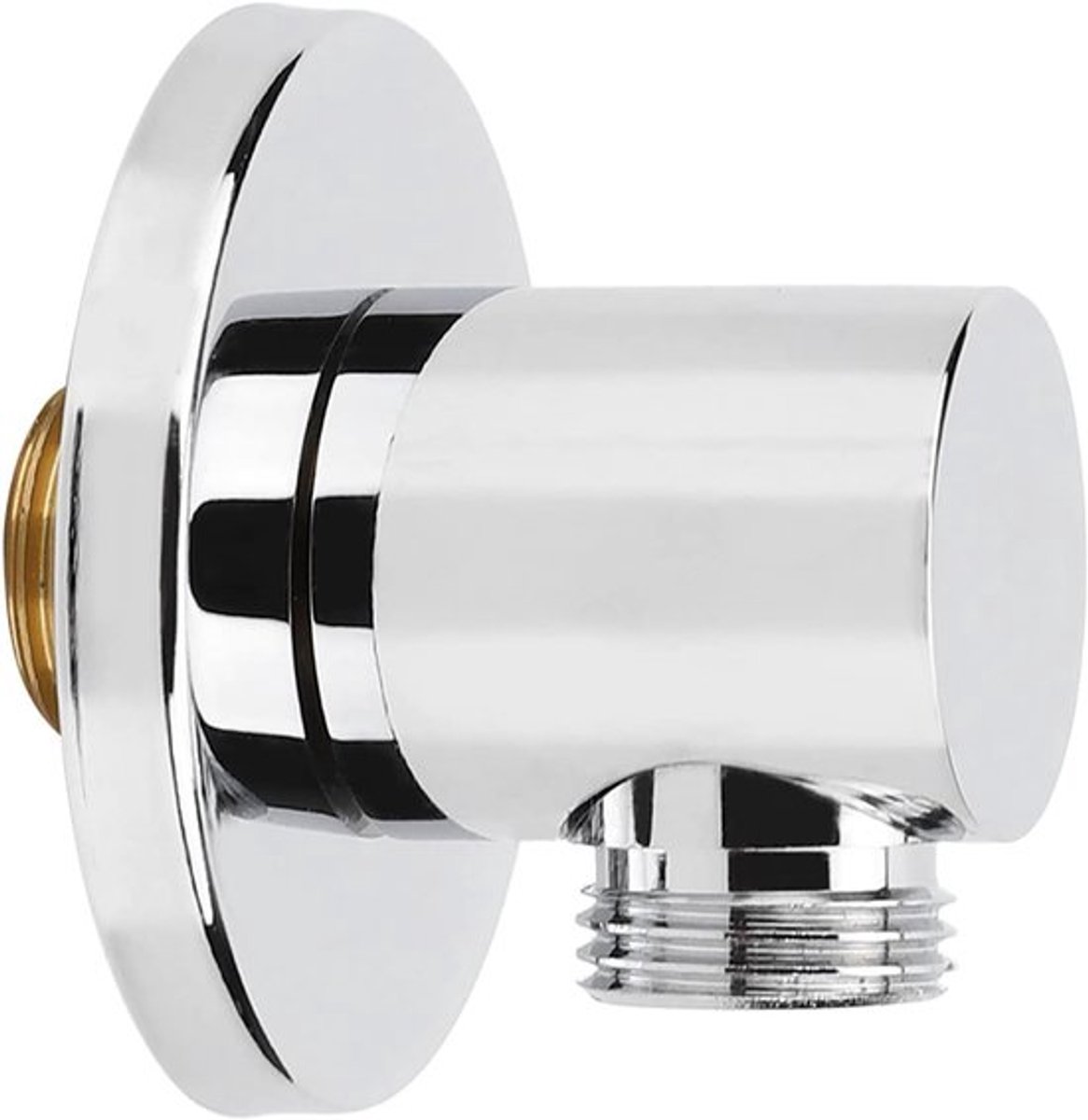 Wandmontage Elleboog G1/2" Koperen Doucheslang Connector - Waterafvoer Badkamer Accessoires