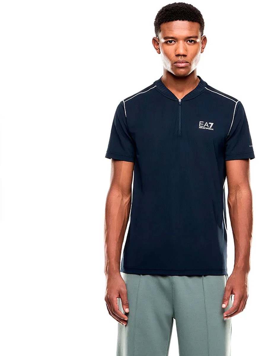 Ea7 Emporio Armani 7m001523_af21505 T-shirt Met Korte Mouwen Blauw S Man