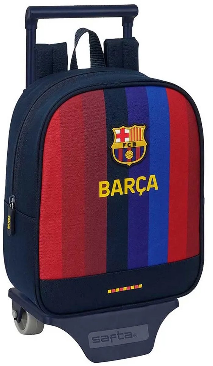 Safta Fc Barcelona 26/27 6l Rugzak Met Wielen Blauw Kinderen