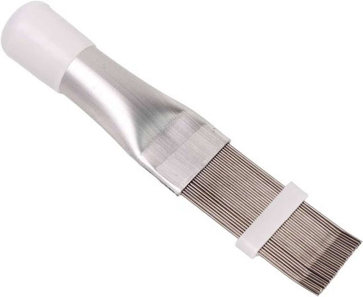 Roestvrij Staal Aluminiumlegering Condensor Fin Straightener Cleaner - Verstelbare Lengte voor Airconditioningunits en Koelkasten