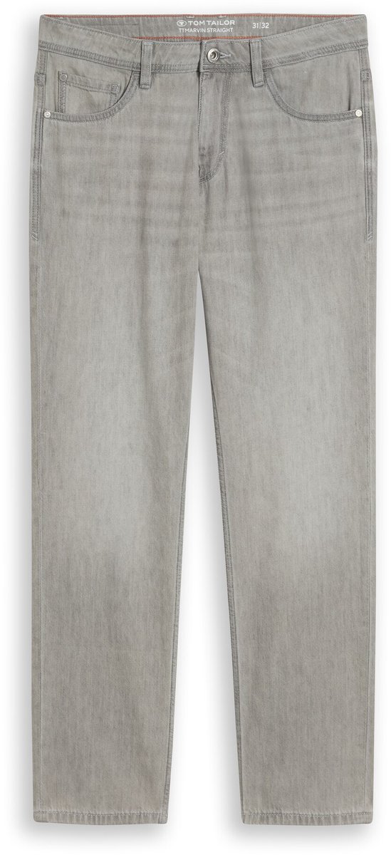 Tom Tailor - TTMARVIN STRAIGHT-jeans - Maat 38/34 - used light stone grey denim