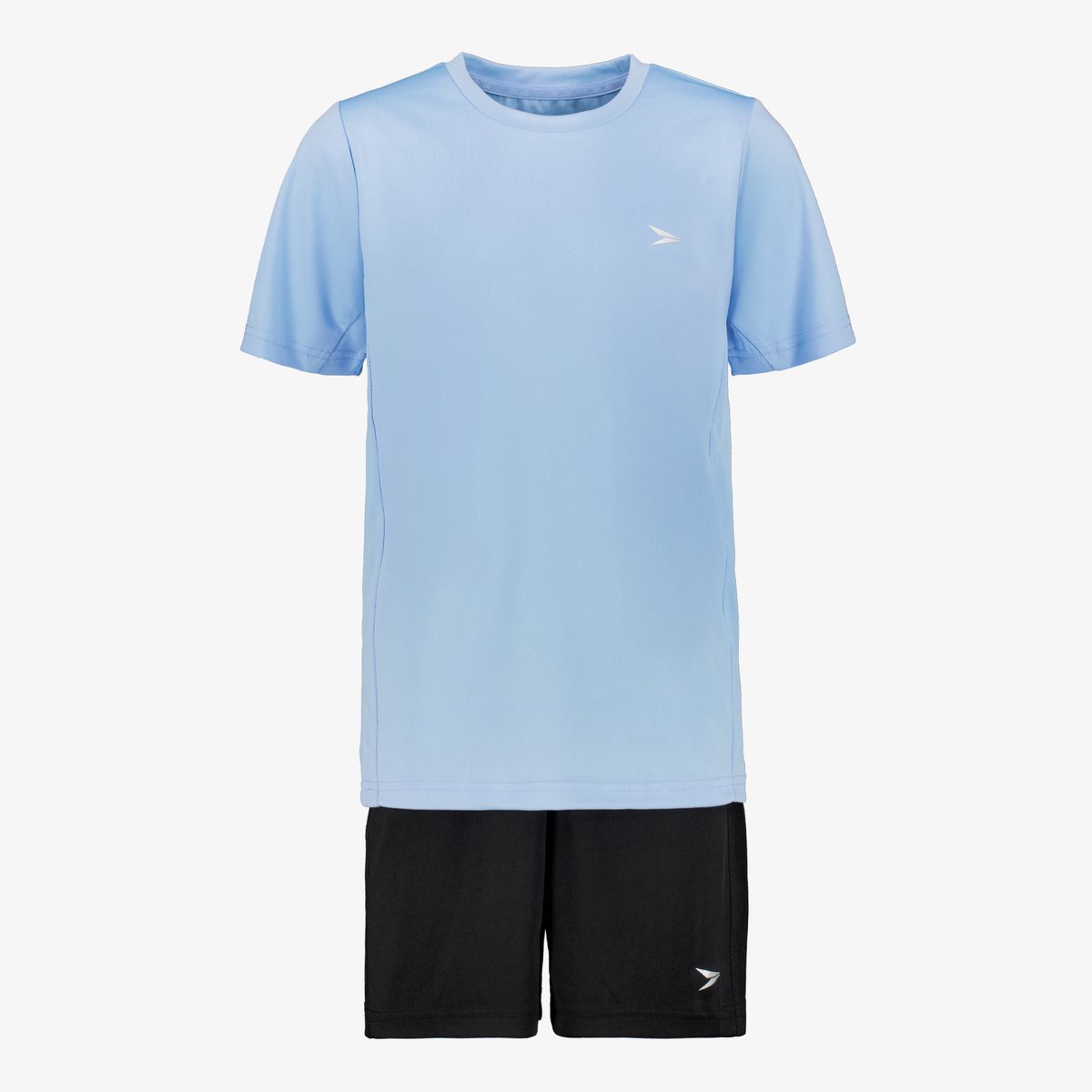 Dutchy tweedelig kinder sport set blauw zwart - Maat 152