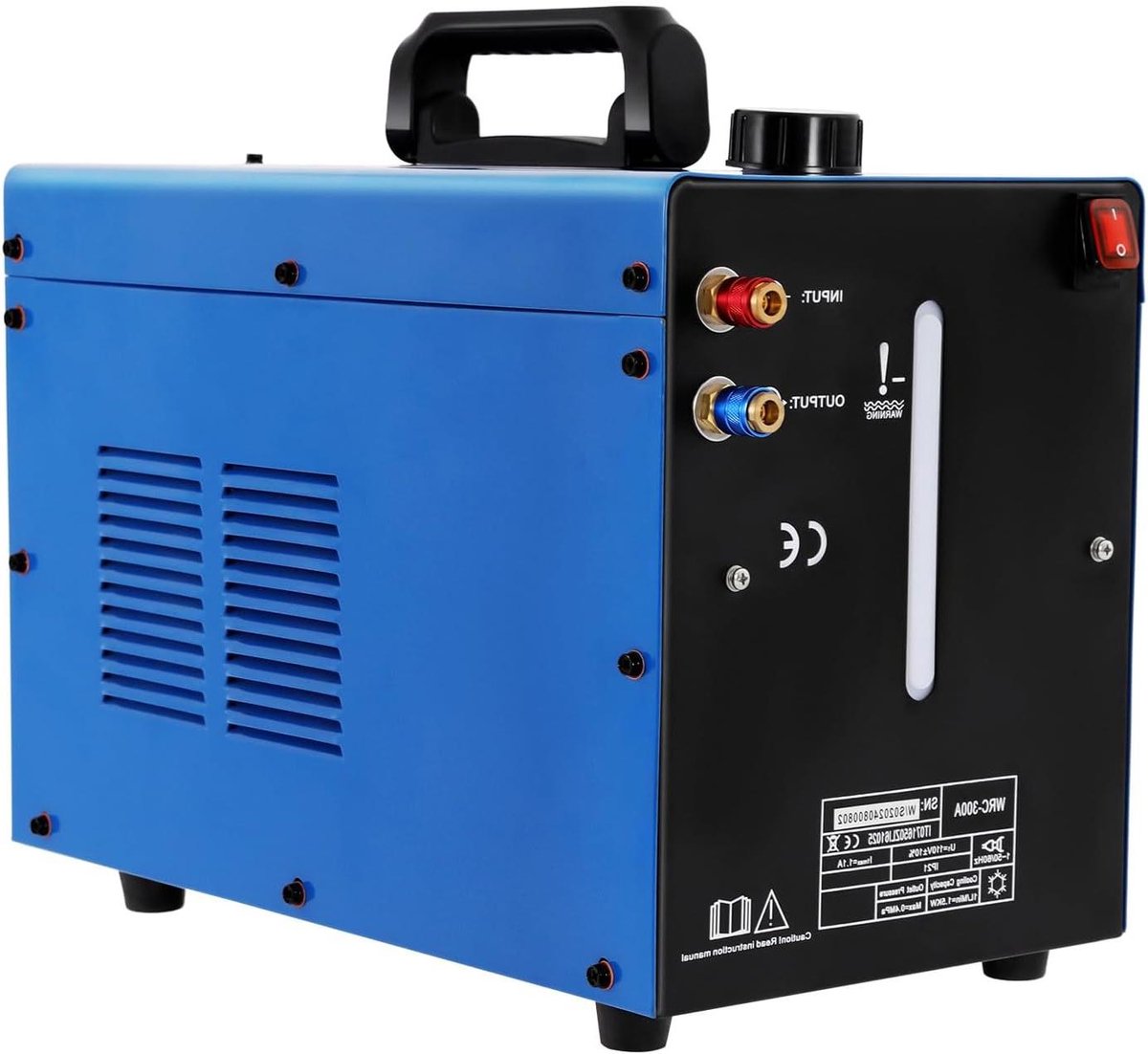 Industriële Waterkoeler - Lasapparaat Koeler - Koeling Lasapparaat - Koperen Pomphuis - 10 liter - Blauw