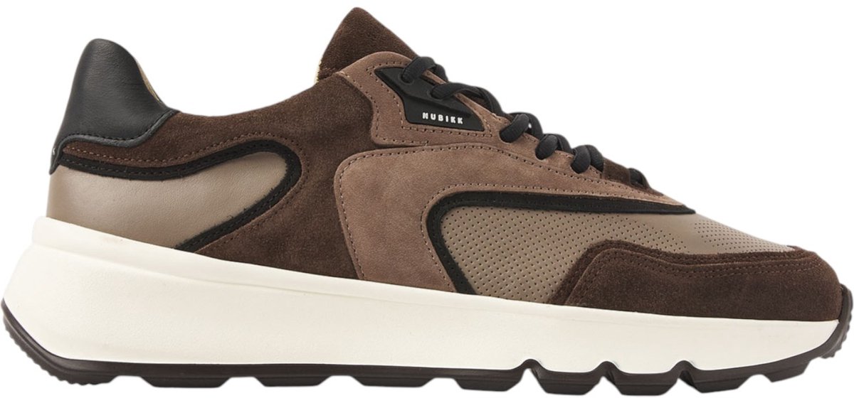 Nubikk Heren Sneakers Bruin 21091600/28X Luca Noa