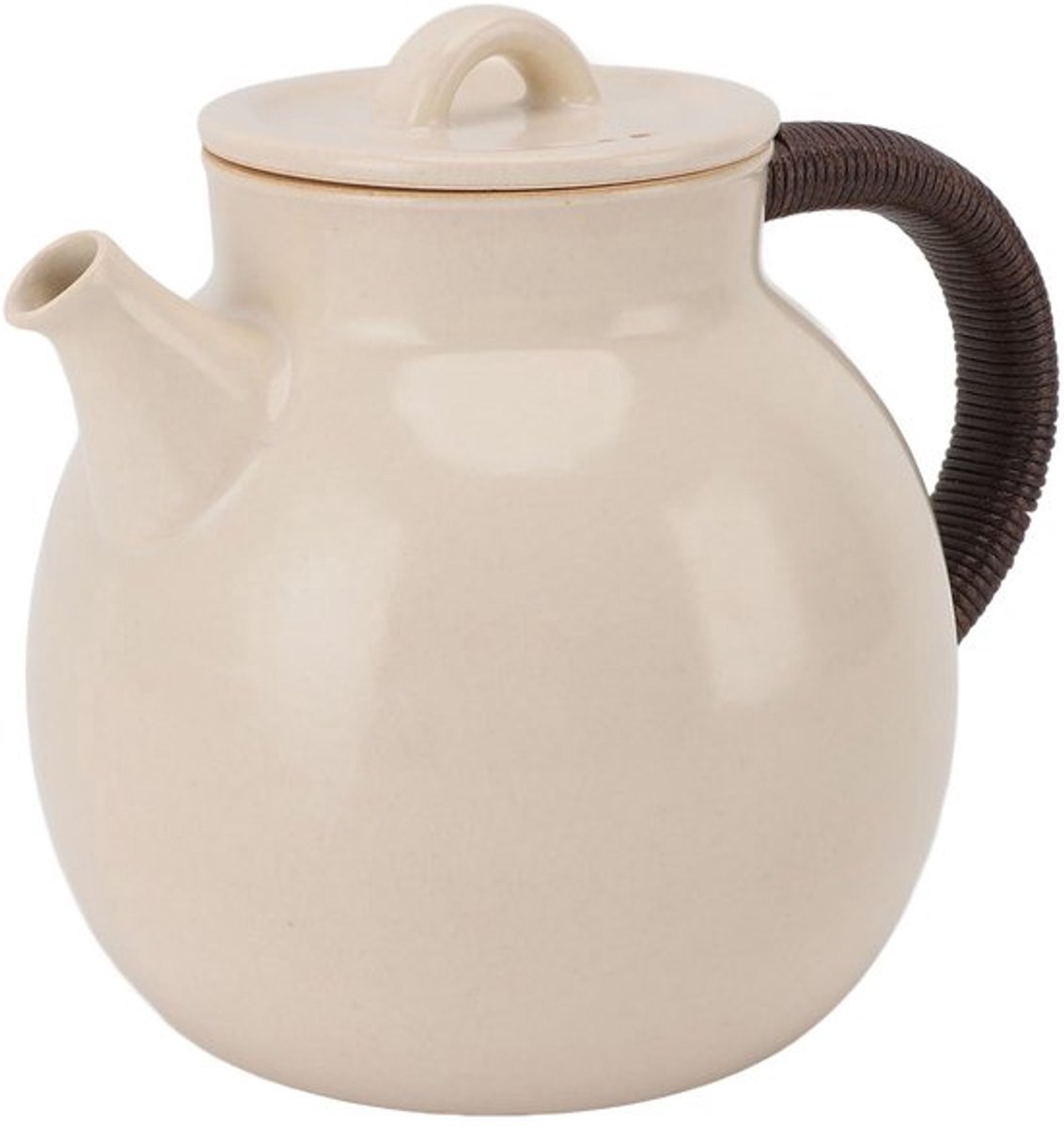 Keramische Theepot 800 Ml Hitteveilig Bloeiende los Blad Theepot met Roestvrijstalen Infus