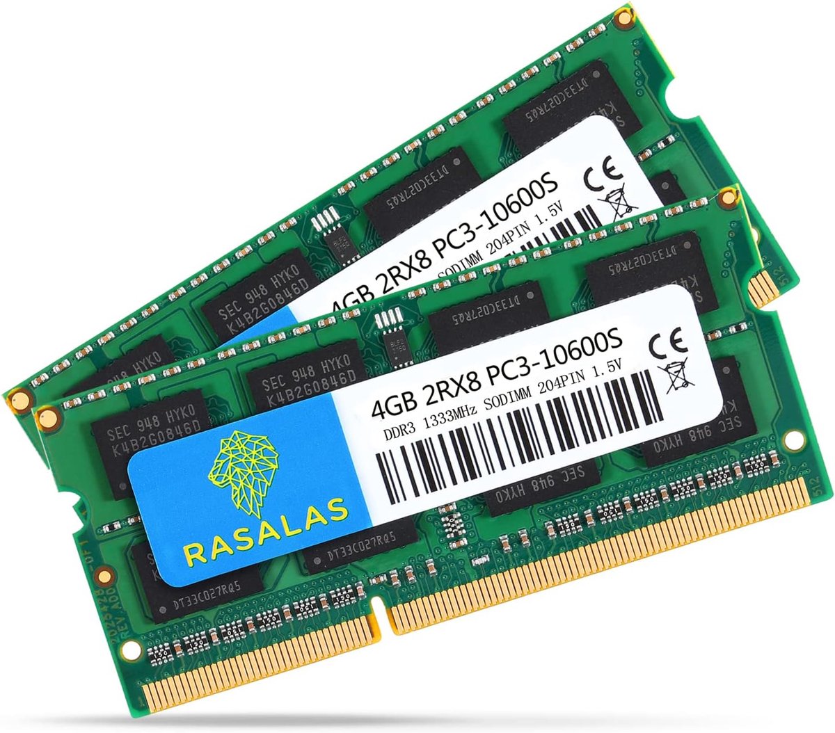 SnelShoppen - 8GB (2x4GB) DDR3 1333MHz SODIMM RAM Geheugen voor MacBook Pro, iMac, Mac mini - Upgrade Geheugen voor AMD en Intel Systemen