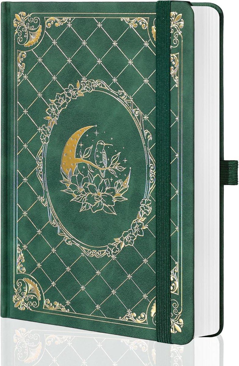 SnelShoppen - A5 Hardcover Notitieboek voor Schrijven, 320 Genummerde Pagina's, 100 GSM Dikte, Ideaal voor School, Werk en Reizen, Elegante Ontwerp me
