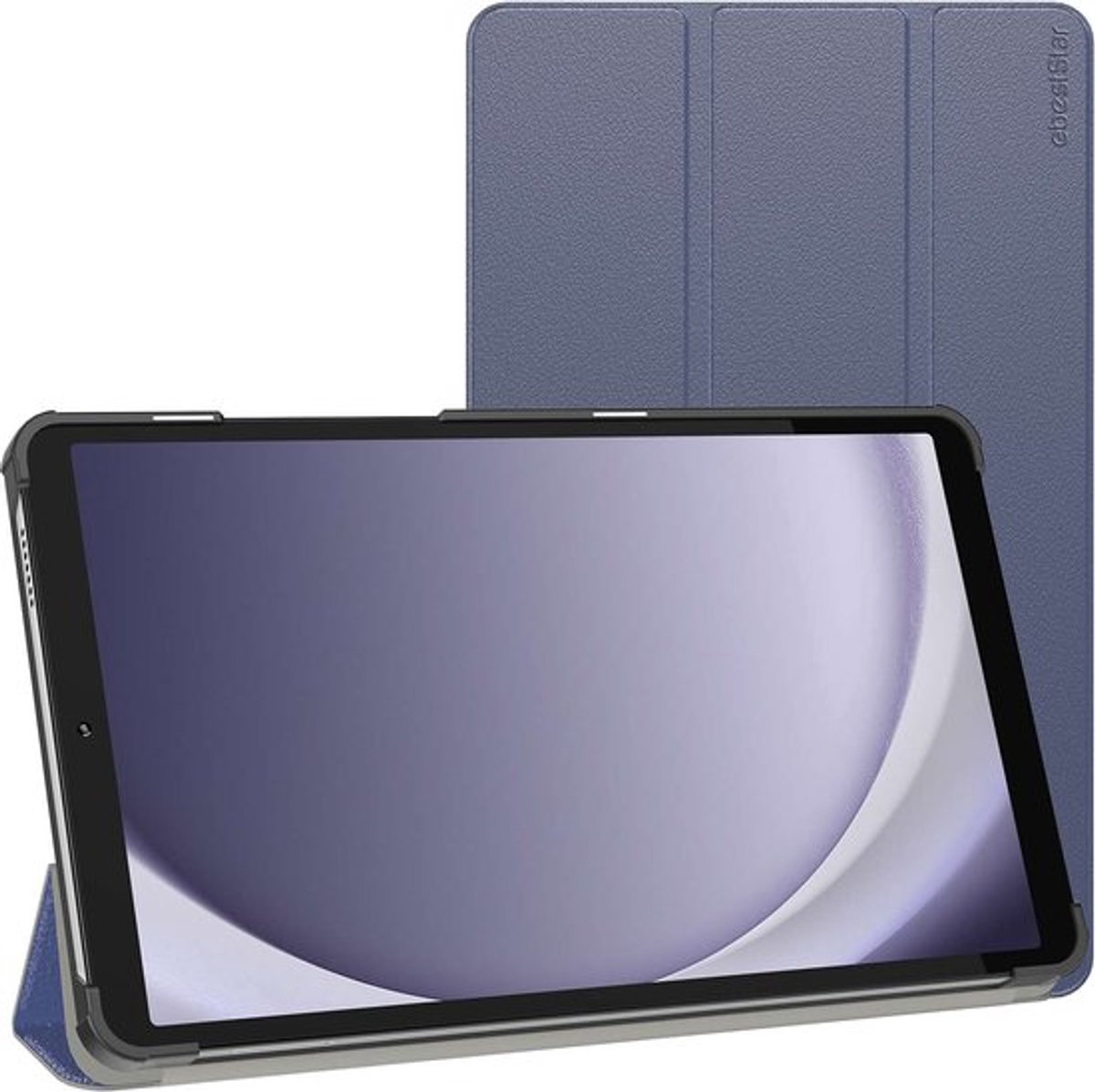 ebestStar - Hoes geschikt voor Samsung Galaxy Tab A9 8.7 (2023) SM-X110, Slanke Design PU Lederen Etui, Automatische Slaap/Wake, SmartCase hoesje, Donkerblauw