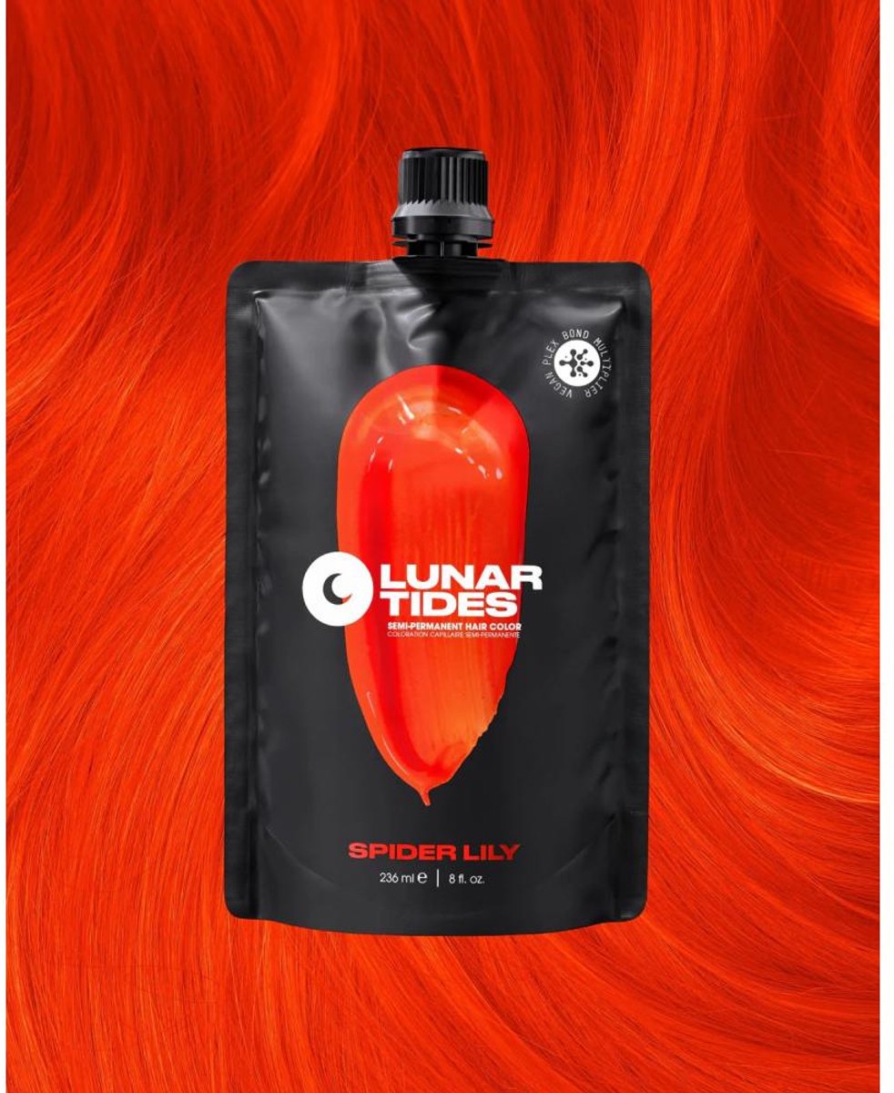 Lunar Tides - Spider Lily Semi permanente haarverf - 4 oz / 118 ml - One Size - Oranje