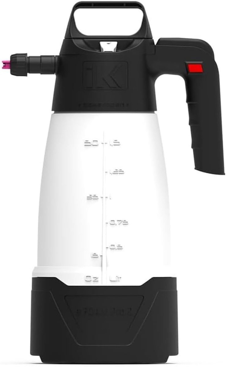 SnelShoppen - Professionele Foam Sprayer IK e Foam PRO 2 - Robuuste Elektrische Schuimsproeier met 3 Spraykoppen en Type-C Oplader - Ideaal voor Tuin,