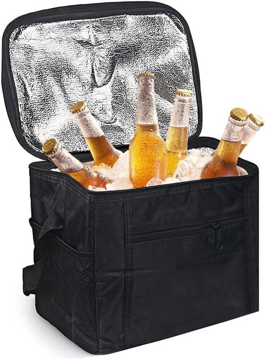 Opvouwbare koeltas 11 liter - picknicktas voor herbruikbare lunch - draagbare isolerende tas