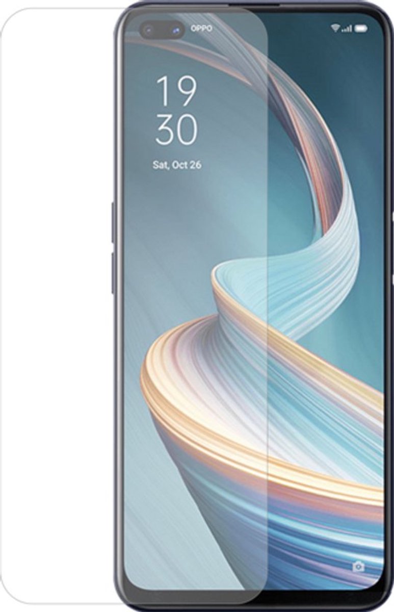 Azuri Tempered Glass flat RINOX ARMOR - transparant - Oppo Reno 4 Z FG