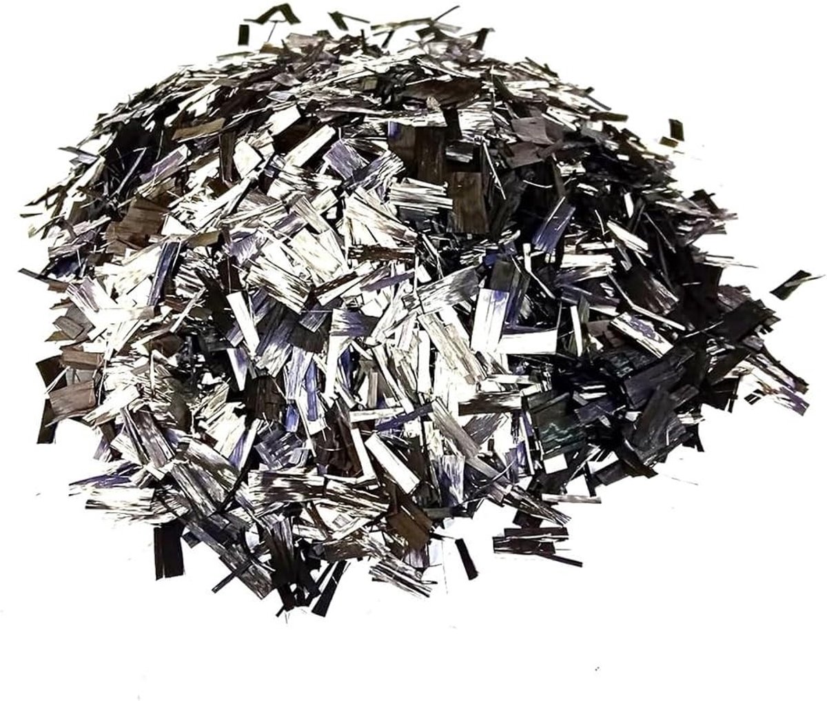 15mm Gechopt Koolstofvezel met Uniek Forged Effect - Lichtgewicht en Duurzaam, 150g