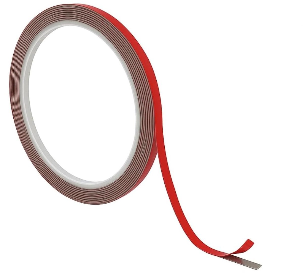 Dubbelzijdige Tape Extra Sterk, 5 mm x 3 m, Dun en Smal, Waterdicht en Warmtebestendig, Ideaal voor Auto, Thuis, Kantoor en Diverse Toepassingen
