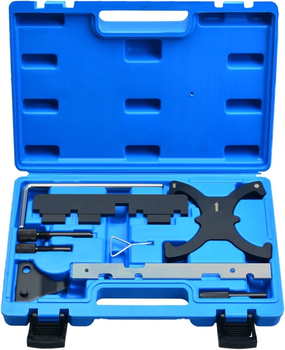 SnelShoppen - Engine Camshaft Timing Belt Locking Alignment Tool Set voor Ford, Mazda, Volvo, VCT Ecoboost - Professionele Motor Timing Gereedschap