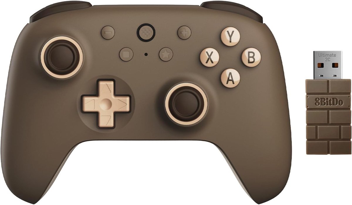 SnelShoppen - Draadloze 2.4G Controller voor Windows PC en Android - Hall Effect Joysticks en Triggers - 1000Hz Polling Rate - Remappable L4/R4 Bumper